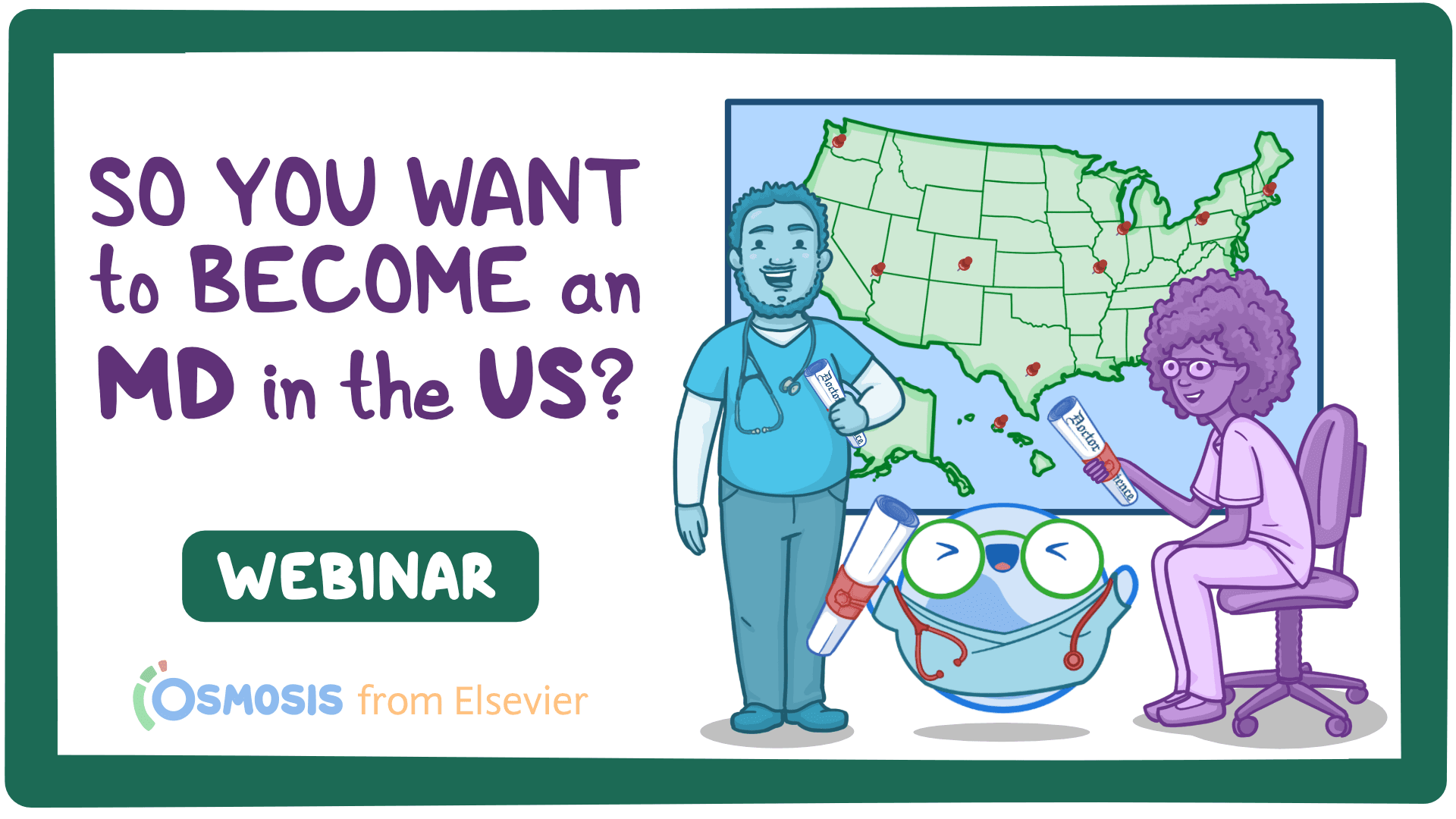 Event thumbnail for the So You Want to Become an MD in the US: Advice for IMGs from an IMG webinar