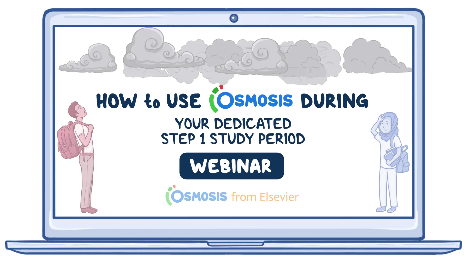Event thumbnail for the How to Use Osmosis During Your Dedicated Step 1 Study Period webinar