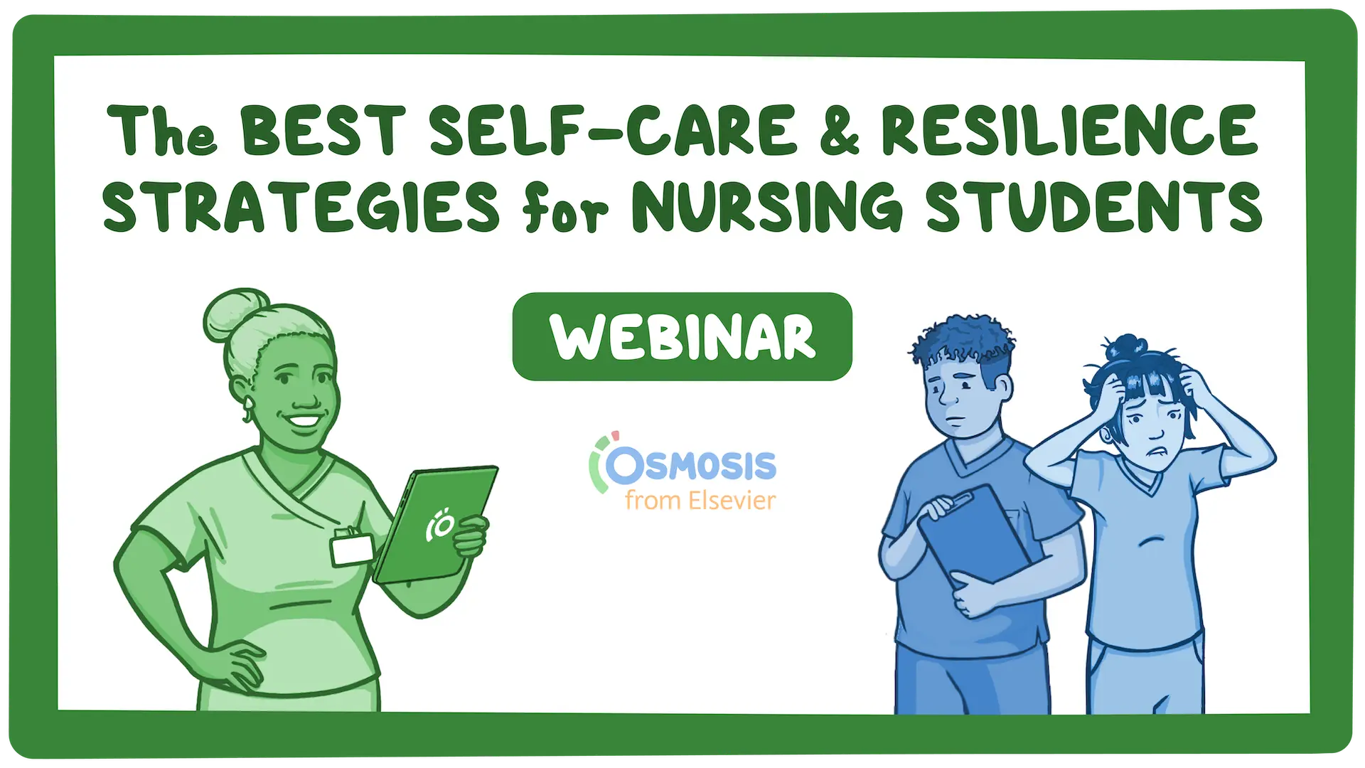 Event thumbnail for the The Best Self-Care and Resilience Strategies for Nursing Students webinar