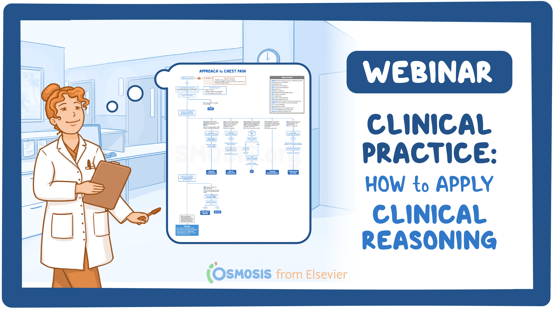 Event thumbnail for the Clinical Practice: How to Apply Clinical Reasoning webinar