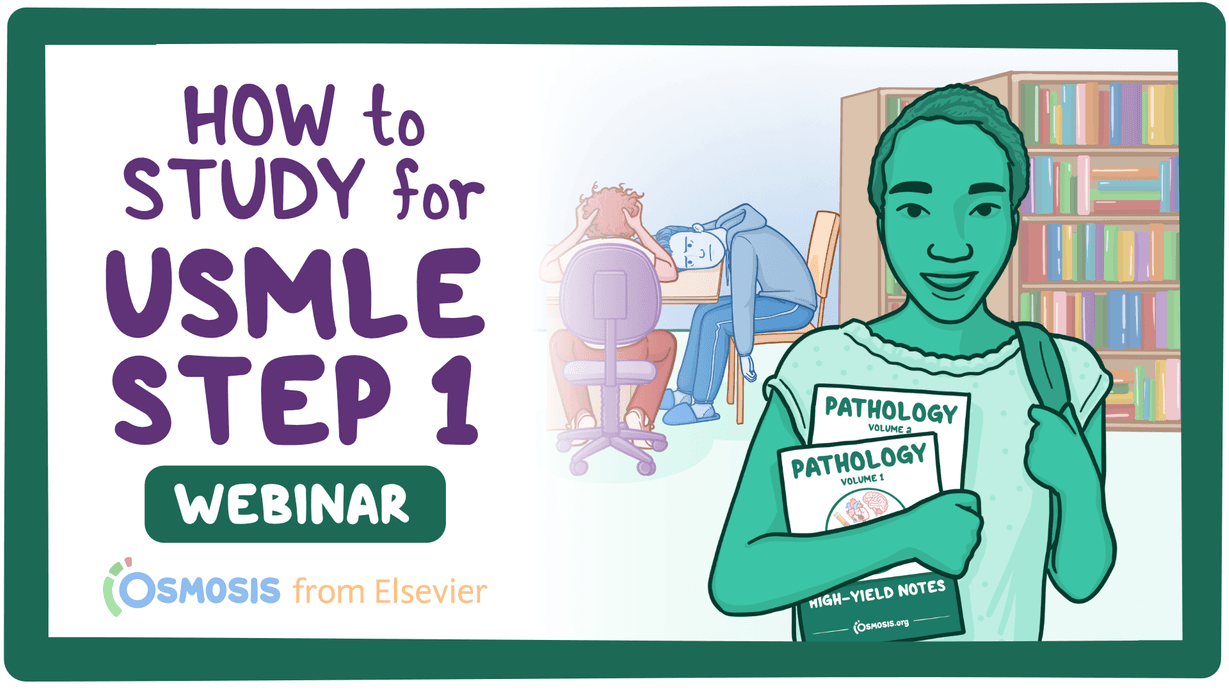 Event thumbnail for the How To Study for USMLE Step 1 webinar