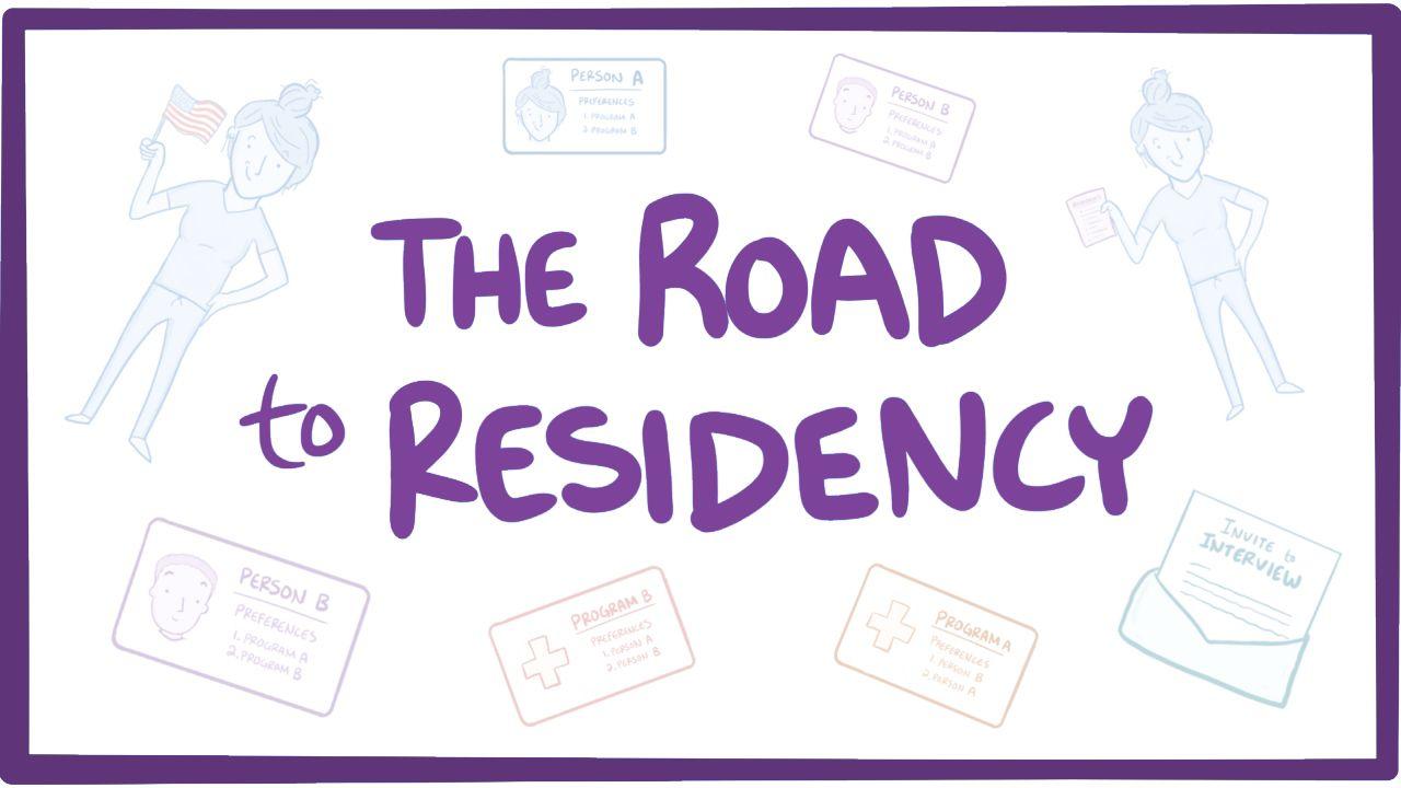 Event thumbnail for the Road to Residency webinar