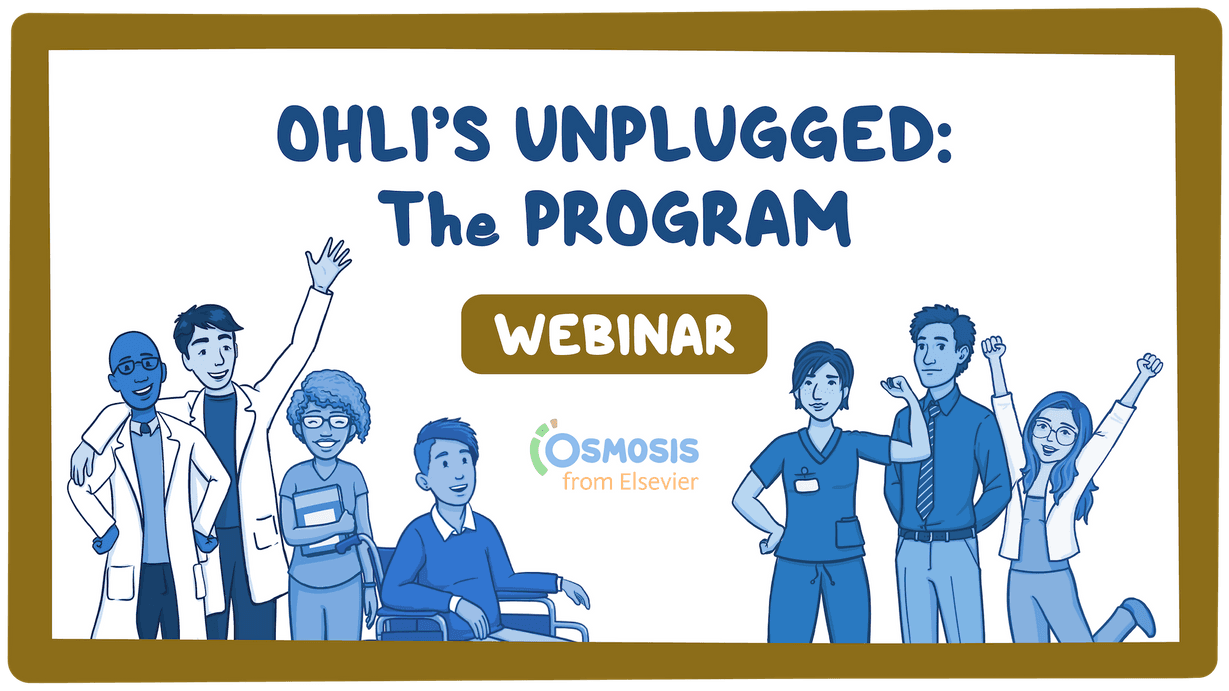 Event thumbnail for the OHLIs Unplugged: The Program webinar