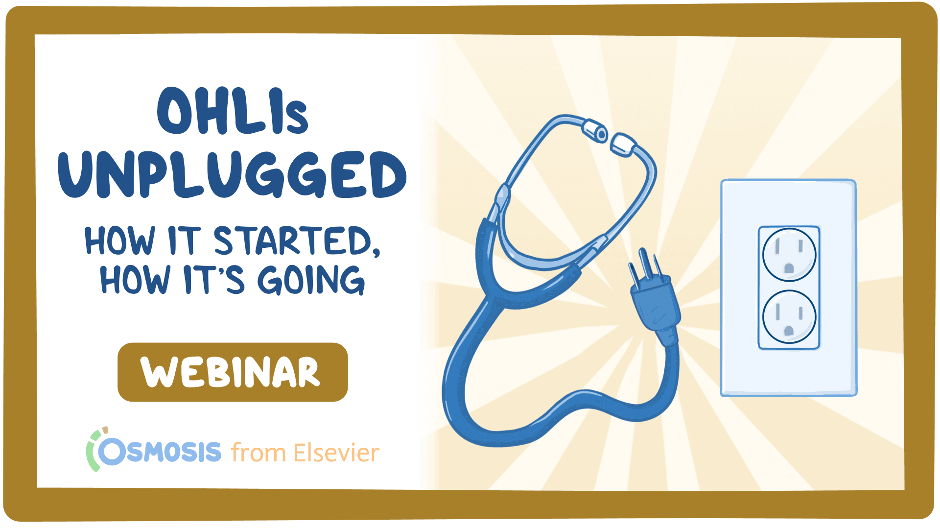 Event thumbnail for the OHLI's Unplugged: How It Started, How It's Going webinar