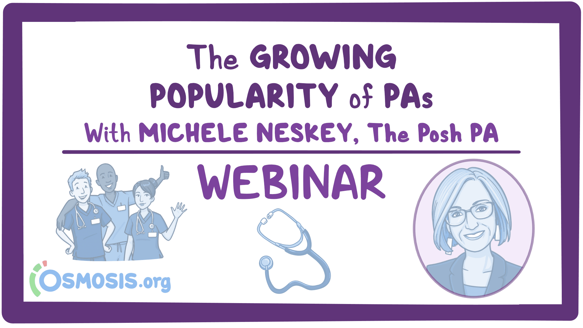 Event thumbnail for the The Growing Popularity of PAs webinar